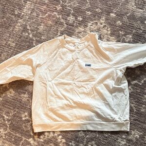 Patagonia Off-White Sweatshirt with Logo